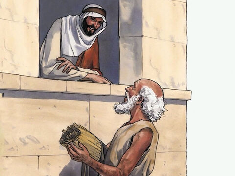 After this Jesus found him at the temple and said to him, ‘Look, you have become well. Don’t sin any more, lest anything worse happen to you.’ – Slide 13