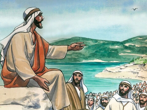 Jesus had gone up a mountain to teach His disciples. ‘You have heard that it was said, ‘Do not commit adultery.’ Jesus said. – Slide 1