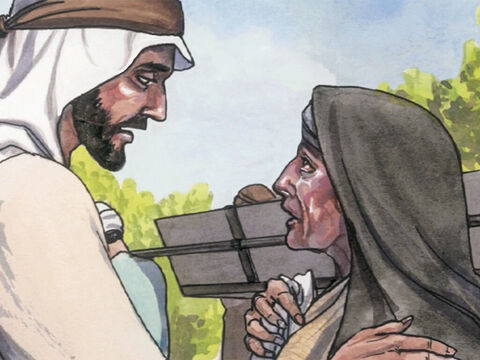 When the Lord saw her, He had compassion for her and said, ‘Do not weep.’ – Slide 3