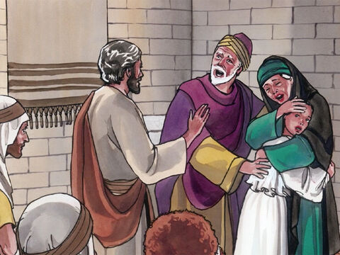 Then Jesus told her parents to give her something to eat. – Slide 20