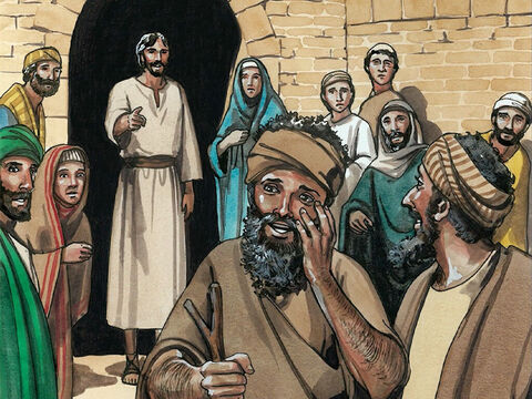 Then Jesus sternly warned them, ‘See that no one knows about this.’ But they went out and spread the news about Him throughout that entire region. – Slide 4