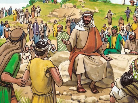 So Jesus called His disciples and said to them, ‘I have compassion on the crowd, because they have already been here with me three days, and they have nothing to eat. If I send them home hungry, they will faint on the way, and some of them have come from a great distance.’ – Slide 2