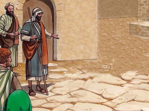 Jesus told them this parable, but they did not understand what He was saying to them. – Slide 4