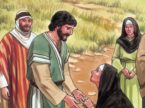 When Jesus saw her weeping, and the people who had come with her weeping, He was intensely moved in spirit and greatly distressed. He asked, ‘Where have you laid him?’ <br/>They replied, ‘Lord, come and see.’ Jesus wept. – Slide 7