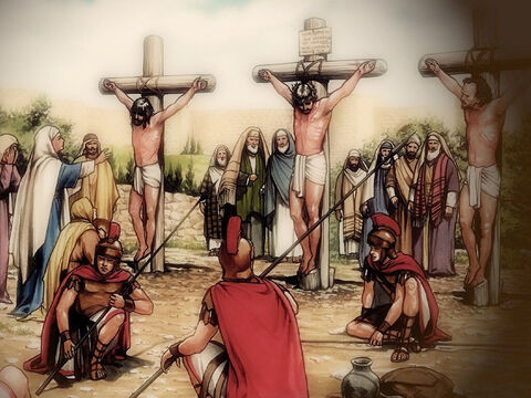 'You know that after two days the Passover is coming, and the Son of Man will be handed over to be crucified.’ – Slide 2