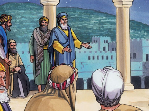 They planned to arrest Jesus by stealth and kill Him. But they said, 'Not during the feast, so that there won’t be a riot among the people.' – Slide 4
