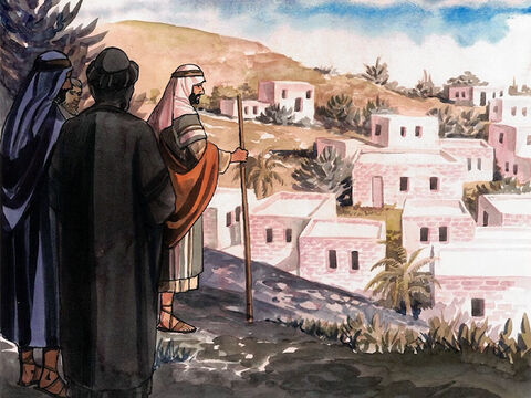 Six days before the Passover, Jesus came to Bethany, where Lazarus lived, whom He had raised from the dead. – Slide 1