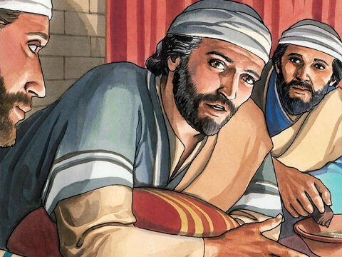 So when Jesus had washed their feet and put His outer clothing back on, He took his place at the table again and said to them, ‘Do you understand what I have done for you? You call me “Teacher” and “Lord,” and do so correctly, for that is what I am. – Slide 11