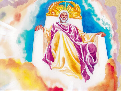 Jesus said to him, ‘You have said it yourself. But I tell you from now on you will see the Son of Man sitting at the right hand of the power and sitting on the clouds of heaven.’ – Slide 10
