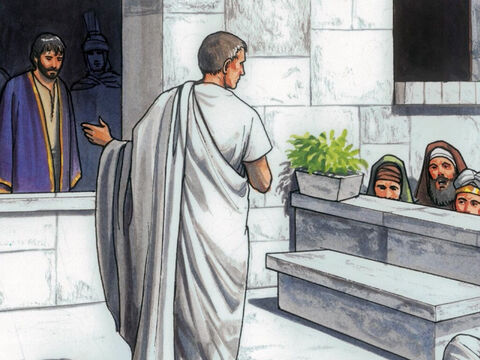 So Pilate asked them, ‘Do you want me to release the King of the Jews for you?’ He knew the Chief Priest had handed Him over because of envy. – Slide 4