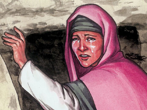 She turned and said to Him in Aramaic, ‘Rabboni, (which means teacher).’ – Slide 9