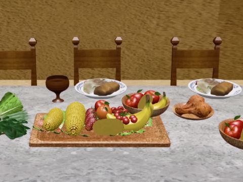 By the end of the tenth day, it turned out that Daniel and his friends looked even better compared to the young men who ate from the king's food. So the warden removed the delicacies and the wine from their diet and gave them a diet of vegetables instead. – Slide 14
