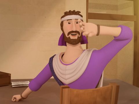 The Lord spoke to the prophet Jonah saying, ‘Go to the great enemy city of Nineveh and preach against it, as I have seen their wickedness.’ – Slide 1