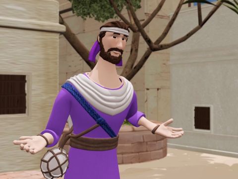 ‘Forty more days and then Nineveh will be overthrown.’ The Ninevites believed God. – Slide 22