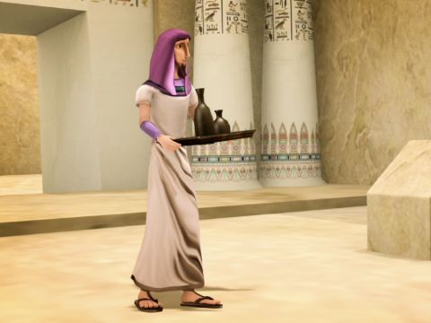 Then Pharaoh’s cupbearer said to him, ‘Today I must mention my failures. Pharaoh, you were so angry with me, and also with the chief baker, that you put the two of us in prison. While we were there we each had a dream.’ – Slide 8