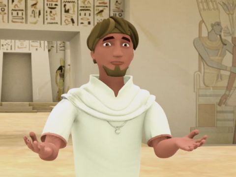 Joseph continued ‘Both dreams of Pharaoh have the same meaning. God has revealed to Pharaoh what he is about to do in Egypt.’ – Slide 14