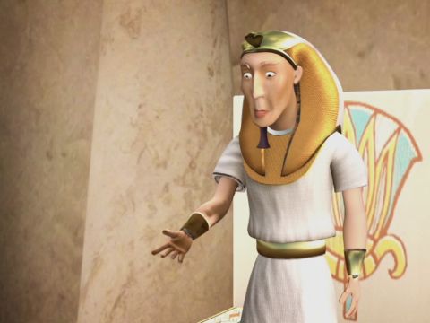 ‘Joseph, because God has enabled you to know all of this, you will oversee my household, and all the people of Egypt will submit to your commands. Only I will be greater than you.’ – Slide 18