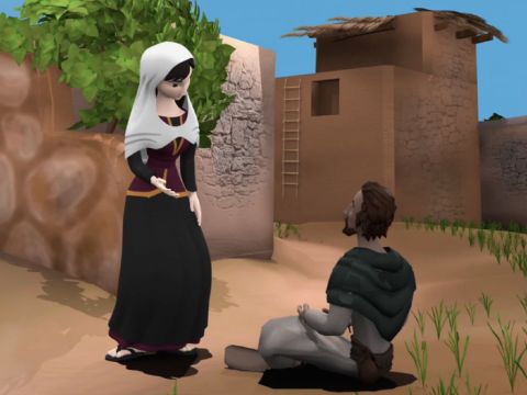 She was always doing good deeds and helping the poor. – Slide 3