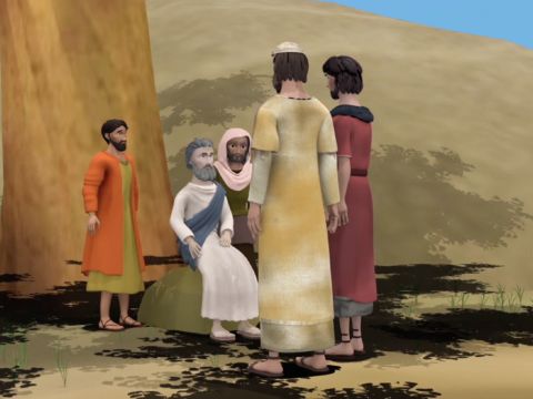 Now Lydda is in close proximity to Joppa; so the followers of Jesus heard that Peter was in Lydda, and they sent two men to him. – Slide 5