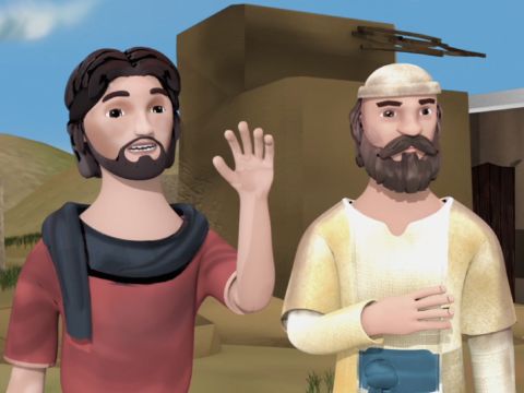 They urged him, ‘Peter, would you come with us to Joppa? Please.’ – Slide 6