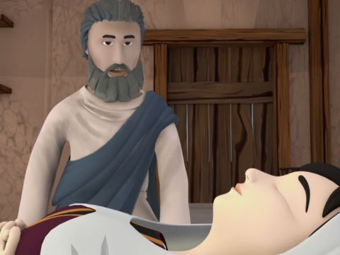 Then turning toward Tabitha, he said, ‘Tabitha, get up.’ – Slide 13
