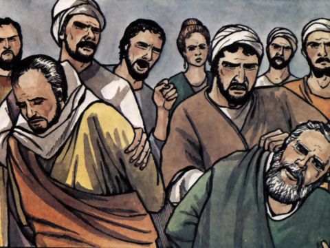 They stirred up persecution against Paul and Barnabas, and expelled them from their region. – Slide 7