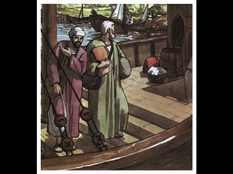 Barnabas took Mark and sailed for Cyprus, but Paul chose Silas and left, commended by the believers to the grace of the Lord. He went through Syria and Cilicia, strengthening the churches. – Slide 15