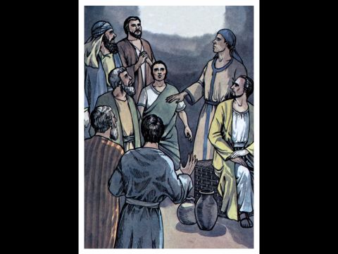 While they were worshiping the Lord and fasting, the Holy Spirit said, ‘Set apart for me Barnabas and Saul for the work to which I have called them.’ – Slide 6