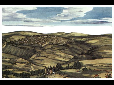When they came to Jerusalem … – Slide 7