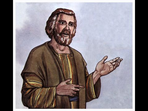 After much discussion, Peter got up and addressed them: ‘Brothers, you know that some time ago God made a choice among you that the Gentiles might hear from my lips the message of the gospel and believe.’ – Slide 11