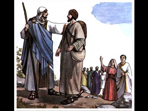 Paul set off on his second missionary journey with Silas as his companion. – Slide 1