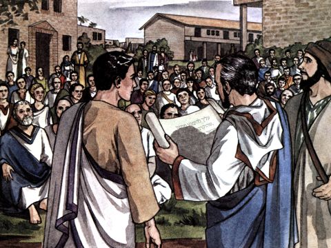 Paul and his companions travelled throughout the region of Phrygia and Galatia, having been kept by the Holy Spirit from preaching the word in the province of Asia. When they came to the border of Mysia, they tried to enter Bithynia, but the Spirit of Jesus would not allow them to. – Slide 8
