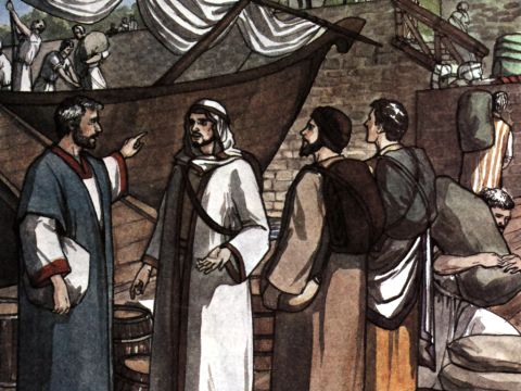 After Paul had seen the vision, they got ready at once to leave for Macedonia, concluding that God had called them to preach the gospel in Europe for the first time. – Slide 10