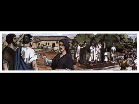 When she and the members of her household were baptised, she invited us to her home. ‘If you consider me a believer in the Lord,’ she said, ‘come and stay at my house.’ They gladly accepted her hospitality. – Slide 15