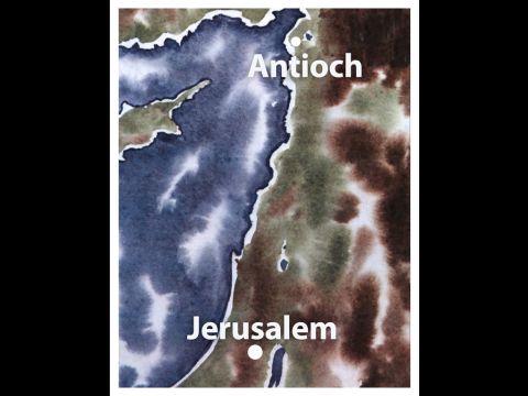 Now those who had been scattered by the persecution that broke out when Stephen was killed, travelled as far as Phoenicia, Cyprus and Antioch. – Slide 1