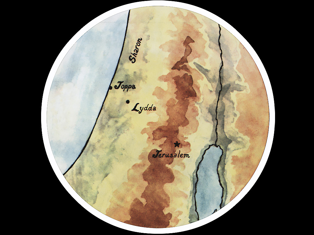 peter's tour of lydda led to the