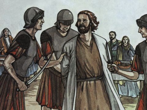 When he saw that this met with approval among the Jews, he proceeded to seize Peter also. This happened during the Festival of Unleavened Bread. – Slide 2
