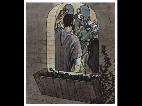 So Peter was kept in prison, but the church was earnestly praying to God for him. – Slide 4