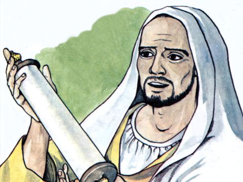 ‘Fellow children of Abraham and you God-fearing Gentiles, it is to us that this message of salvation has been sent. The people of Jerusalem and their rulers did not recognise Jesus, yet in condemning Him they fulfilled the words of the prophets that are read every Sabbath.’ – Slide 11