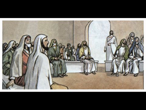 ‘Now when David had served God’s purpose in his own generation, he fell asleep; he was buried with his ancestors and his body decayed. But the one whom God raised from the dead did not see decay. Therefore, my friends, I want you to know that through Jesus the forgiveness of sins is proclaimed to you. Through Him everyone who believes is set free from every sin, a justification you were not able to obtain under the law of Moses.’ – Slide 15
