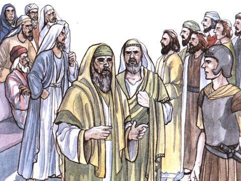When they heard this, they were furious and wanted to put them to death. But a Pharisee named Gamaliel, a teacher of the law, who was honoured by all the people, stood up in the Sanhedrin and ordered that the men be put outside for a little while. – Slide 11