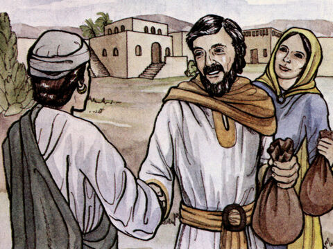 Now a man named Ananias, together with his wife Sapphira, also sold a piece of property. – Slide 8