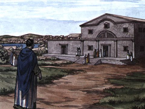 As was his custom, Paul went into the synagogue, and on three Sabbath days he reasoned with them from the Scriptures, explaining and proving that the Messiah had to suffer and rise from the dead. – Slide 2