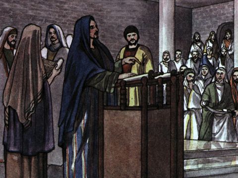 ‘This Jesus I am proclaiming to you is the Messiah,’ he said. – Slide 3