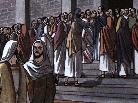 Some of the Jews were persuaded and joined Paul and Silas, as did a large number of God-fearing Greeks and quite a few prominent women. – Slide 4