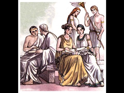 They examined the Scriptures every day to see if what Paul said was true. As a result, many of them believed, as did also a number of prominent Greek women and many Greek men. – Slide 14