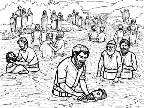 Those who accept the message of the gospel are baptised. Acts 2:41 – Slide 2
