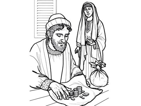 Ananias and Sapphira try to deceive people about their giving. Acts 5:1-11 – Slide 5