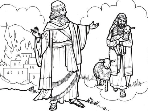 Ezekiel prophecies about the coming destruction of Jerusalem and the promise of a new Shepherd-King who will one day rule over them. – Slide 4