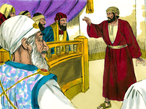 The chief priests and Jewish leaders were looking for evidence against Jesus so that they could put Him to death, but they did not find any. Many testified falsely against Him, but their statements did not agree. – Slide 14